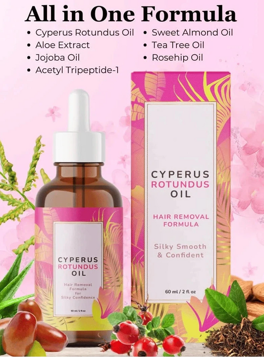 Cyperus Rotundus Natural Hair Removal Oil